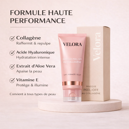 Masque de Nuit au Collagène - Peau Lisse & Repulpée