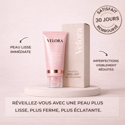 Masque de Nuit au Collagène - Peau Lisse & Repulpée