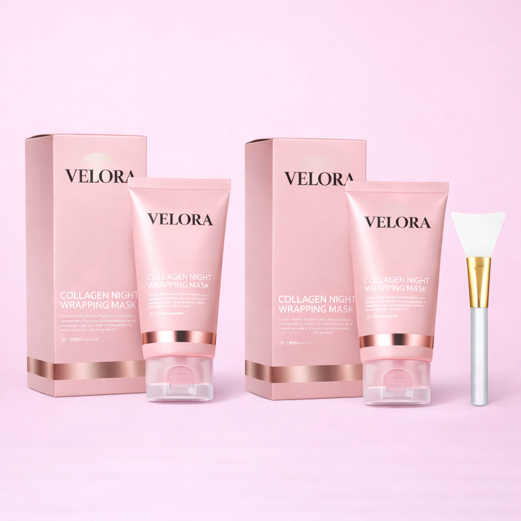 Masque de Nuit au Collagène - Peau Lisse & Repulpée